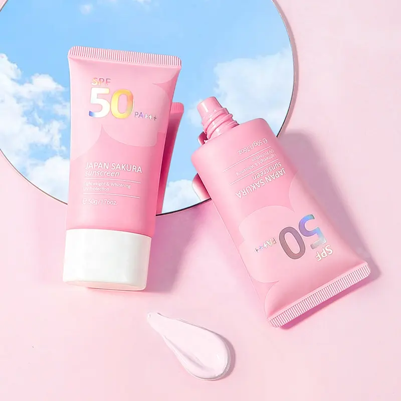 מוצרי טיפוח העור יפן sakura קרם הגנה מפני קרם הגנה על העור spf 50 טיפול פנים קרם הגנה מפני העור spf 50 טיפול פנים