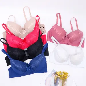 Wholesale Cheap Regular Support Bra For Women Thick Padded Push Up Underwire Bra 34 B Bra Vendors