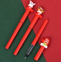 Kerst neutrale gelpen 0,5 mm oplaadbaar direct vloeibaar snel drogend plastic schoolspullen prijs cadeau