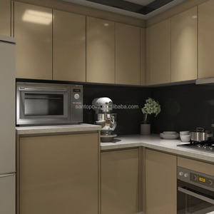 Armoires <span class=keywords><strong>de</strong></span> cuisine design <span class=keywords><strong>de</strong></span> Meubles <span class=keywords><strong>De</strong></span> Cuisine Laque PU <span class=keywords><strong>Champagne</strong></span> <span class=keywords><strong>Blanc</strong></span> - Product Image 5