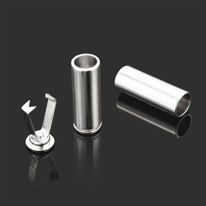 Accesorios para prendas de vestir: Terminales cilíndricos metálicos de dos piezas para cordones, puntas de cuerda, tapones para cordones de sudaderas con capucha - Product Image 4