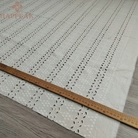 HAPPEAK respirant coton oeillet broderie tissu coton dentelle matériel Premium qualité Textile fleur brodé tissus
