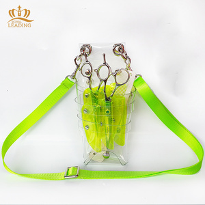Sac à ciseaux Transparent japonais bon prix pour <span class=keywords><strong>barbier</strong></span> avec ceinture d'épaule - Product Image 2
