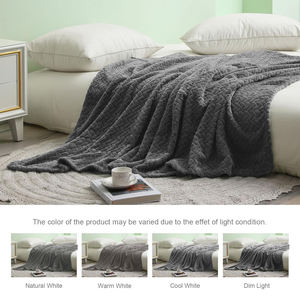Manta de Felpa Suave y Acogedora 100% Poliéster, 50x70 Pulgadas, Ligera, Ecológica, Portátil, Anti-Pilling - Product Image 5