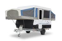 Remolque de Campamento Mini Popup Ligero Personalizado con Tienda de Campaña para Viajes al Aire Libre y Venta