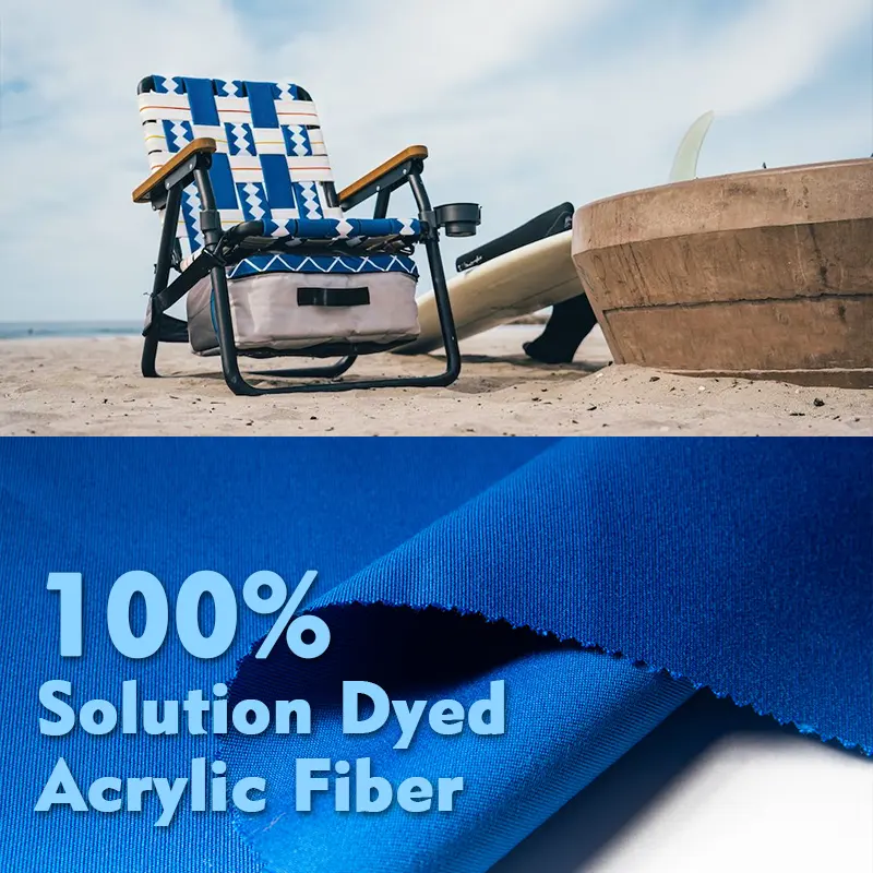 Chất lượng cao ngoài trời sofa mái hiên dù để che nắng Acrylic vải 100% giải pháp nhuộm Acrylic túi Đậu vải ngoài trời vải