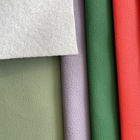 Cuir PVC ignifuge coloré très bon marché, faible MOQ, échantillon gratuit pour la décoration intérieure, canapé, rembourrage, housse de siège