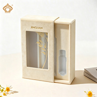 Boîte cadeau en velours, boîte cosmétique de luxe, plaque métallique avec logo personnalisé, forme personnalisée, couleur personnalisée, emballage en velours pour parfum et soins de la peau