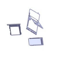 Pièces structurelles complexes de haute précision moulées par injection MIM, fente pour carte de téléphone portable, petite pièce en acier inoxydable, métallurgie des poudres