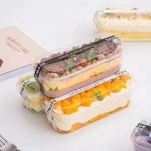 Recipiente Transparente Plástico <span class=keywords><strong>PET</strong></span> Descartável para Pudim De Frutas Sorvete Mousse Sobremesa Snack Cake <span class=keywords><strong>Food</strong></span> Packaging Cover - Product Image 4