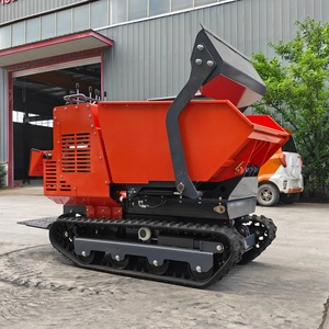 1200kg Bestselling Products 1000kg Full Hydraulic Small <b>Tracked</b> <b>Dumper</b> Crawler Mini Trucks - Product Image 1