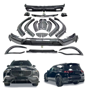Kits de Carrocería MSY de Alta Calidad para Mercedes-Benz GLS <span class=keywords><strong>Maybach</strong></span> 20-23, Mejora de Estilo Mansori, Kit de Carrocería de Fibra de Carbono, Difusor de Labio Delantero - Product Image 1