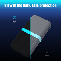 Étui de protection en silicone SIKAI pour batterie externe UGREEN 145W 25000mAh, résistant aux chocs, anti-rayures, housse de voyage