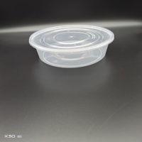 Jetable Transparent Micro-ondes De Qualité Alimentaire PP Épaissie Grande Capacité À Emporter Boîte D'emballage Alimentaire avec Couvercle pour Pique-Nique Déjeuner