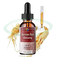 VitaSpring Gouttes de ginseng OEM Supplément énergétique Extrait de racine de ginseng rouge coréen Ginseng liquide