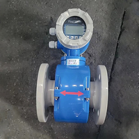 Fabricant de débitmètres électromagnétiques pour eau liquide, débitmètre diesel 4-20mA RS485, débitmètre électromagnétique doublé de PTFE