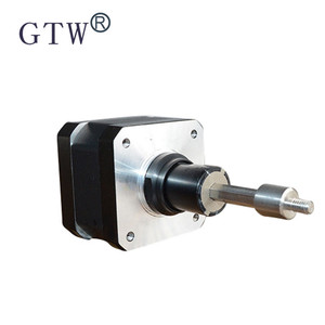 Actionneur linéaire à pas captif le plus petit, moteur pas à pas DC noir 12v, moteur hybride intelligent Trv, actionneur linéaire à pas <span class=keywords><strong>3</strong></span>.2 Vdc GTW - Product Image 4
