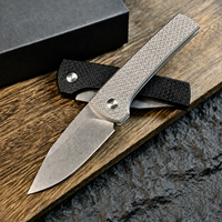 Couteau pliant RCS1101 en acier 8Cr13MoV, manche en alliage d'aluminium, couteau de poche tactique léger, outil de survie en camping, EDC