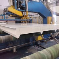 Panneaux sandwich en PU/polyuréthane pour l'isolation des structures, panneaux sandwich pour les murs intérieurs, les murs extérieurs et les toitures