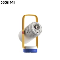 Projecteur portable XGIMI Vibe One avec batterie intégrée, haut-parleur JBL, lumière ambiante, Google TV, mini projecteur pour le camping en plein air