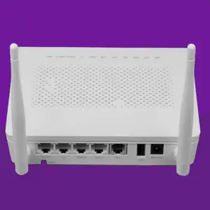 Pabrik 1pot + 1GE + 3FE + 1USB + WIFI EPON GPON ONU XPON ONT Router WiFi nirkabel