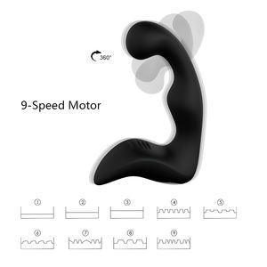 S-hande siyah otomatik <span class=keywords><strong>Anal</strong></span> <span class=keywords><strong>Plug</strong></span> prostat masaj stimülasyon erkekler için seks oyuncak - Product Image 3