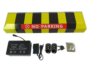 Blocco di Sicurezza Automatico Telecontrollato Zento Giallo per Parcheggio, Capacità di Carico 10000kg, per Posti Auto - Product Image 6