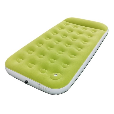 28-Hole PVC & Rubber Folding Air Bed With Pillow Modern Inflatable Camping Mattress Mat for Bedroom Hospital Park Use