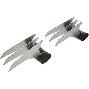2 Piezas <span class=keywords><strong>de</strong></span> Tenedores Raspadores <span class=keywords><strong>de</strong></span> Carne <span class=keywords><strong>de</strong></span> Acero Inoxidable, Accesorios para Deshebrar Carne <span class=keywords><strong>de</strong></span> Cerdo, Cortador <span class=keywords><strong>de</strong></span> Verduras, Herramienta para Abrir Botellas <span class=keywords><strong>de</strong></span> Cerveza - Product Image 4