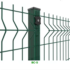 中国制造混凝土加固耐用3D面板围栏弯曲焊接围栏