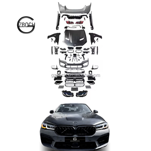 F10 2011-2017 parachoques de coche para <span class=keywords><strong>BMW</strong></span> 5 Series F10 F18 actualización <span class=keywords><strong>2023</strong></span> G30 M5 CS bodykit guardabarros F10 a G30 Kit - Product Image 1