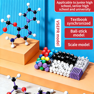 Modelo de enseñanza de <span class=keywords><strong>química</strong></span> de PVC de estructura molecular de agua <span class=keywords><strong>H2O</strong></span> para visualizar la estructura molecular en el aula - Product Image 2