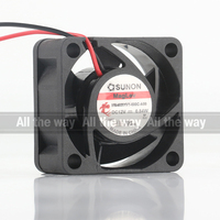Nuevo Sunon 5V 24V 48V DC 12V 0,84 W AC EC 4020 40X40X20MM 4CM interruptor de levitación magnética ventilador de refrigeración de dos cables