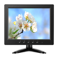 8 pouces 1024*768 4:3 écran LCD coque en plastique affichage CCTV moniteur de bureau pour PC Microscope sécurité à domicile