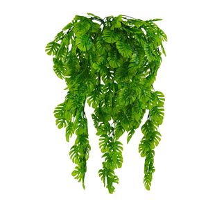 Kim Riley Monstera Deliciosa Artificial Vine Green <b>Wall</b> Hanging Plant <b>Decor</b> for Indoor Outdoor Use 69-Order Turtle Shell <b>Leaf</b> - Product Image 4