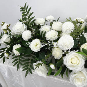 El camino de flores de mesa de boda floral artificial más popular para la decoración del hogar - Product Image 5