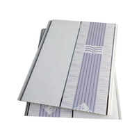 Carreaux de plafond en gypse revêtus de film PVC pour plaques de plâtre en vinyle 8Mm Matériaux de décoration intérieure