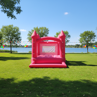 Château gonflable pour événements de mariage en plein air, piscine à balles, structure de saut gonflable avec souffleur