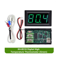 XH-B310 termometer suhu tinggi Digital pengukur temperatur Digital Industri termokopel tipe-k-30 ~ 800 derajat DC 12V