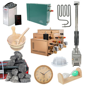 2-<strong>4</strong> Person Sauna Suite with <strong>Steam</strong> Shower Sauna Accessories Kit Sauna Heater Stove and Suana <strong>Steam</strong> <strong>Generator</strong> - Product Image 2