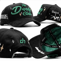 Topi Olahraga Dandy Berkualitas Tinggi 5-Panel Gorras Dandy-hats-caps Topi Baseball Berpinggiran Melengkung El Mago Gaya Sporty Bahan Biasa
