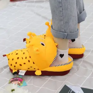 cartoon deer slippersWomen's Warm Cotton Home Slippers Plush Insole & Eva Outsole Cartoon deer Style Autumn Winter Household Sli