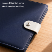 Carnet de notes professionnel personnalisé en cuir PU A6 Mini B5, agenda 2026, petit carnet de finances, carnets promotionnels personnalisés en cuir PU A6