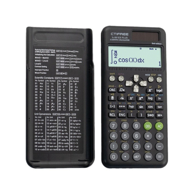 417 Function FC 991 ESPLUS- 2nd Function Calculator Scientific Calculator Matrix Complex Solution Equation Calculator