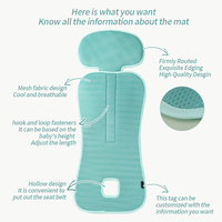 Vente en gros de produits de bain pour bébé personnalisés, oreiller de bain lavable en machine à 6 ventouses, coussin de baignoire pour bébé au design durable