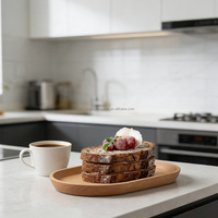 Elegant design houten opbergbak, geschikt voor het bewaren van snacks, fruit, koffie en thee, geschikt voor dineren en feesten.