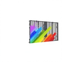 Écran LED transparent d'extérieur, étanche IP65, panneau de location 1000x500mm