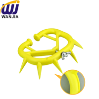 Anneau nasal anti-sucette en plastique WANJIA pour le sevrage des veaux – Dispositif vétérinaire pour bovins, vaches et veaux en ferme