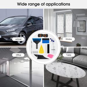 Kit d'outils d'installation de <span class=keywords><strong>film</strong></span> teinté et de vinyle pour carrosserie de voiture Guanghuan 9 pièces avec raclette de protection (matériau ABS caoutchouc) - Product Image 2