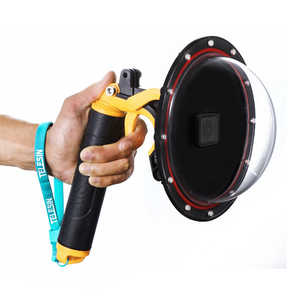 <span class=keywords><strong>TELESIN</strong></span> - Puerto de Cámara Sumergible de 6 Pulgadas para GoPro Hero5 y Hero6 con Flotador y Gatillo de Pistola, Accesorios para Fotografía Subacuática - Product Image 1